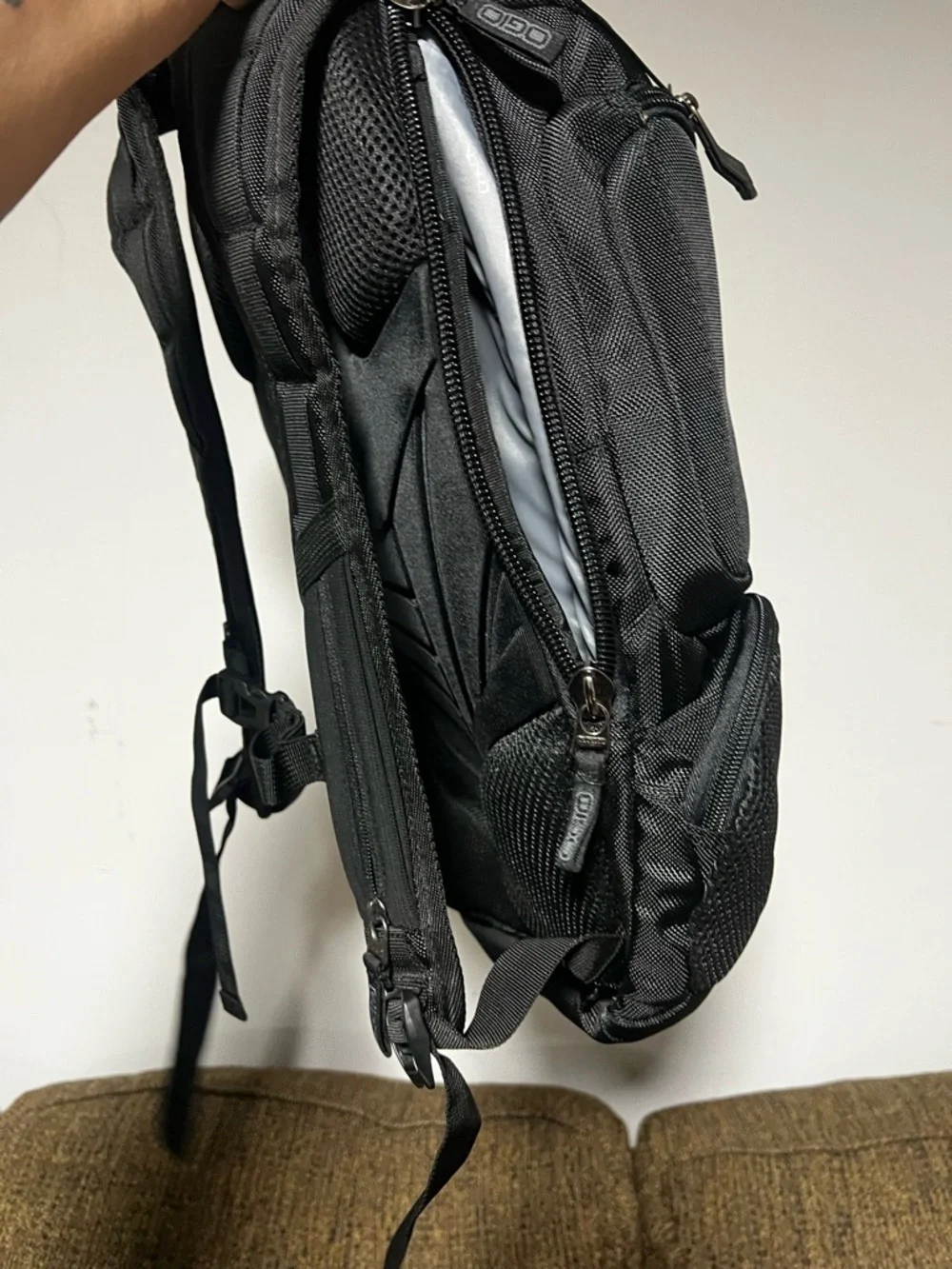 OGIO black backpack